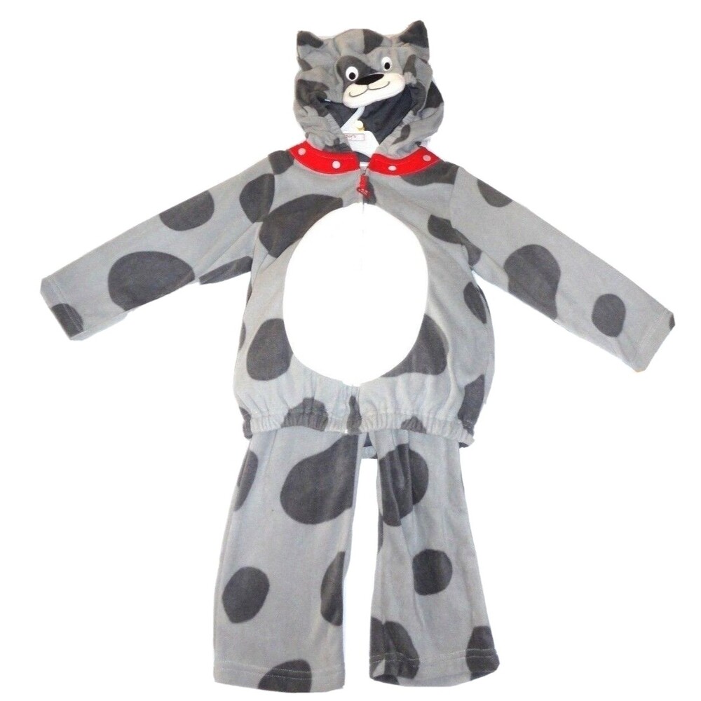 Carter's 2pc Fleece Puppy Dog Spot Costume Dress up Carnival Halloween 6-9M NWT - Picture 2 of 10